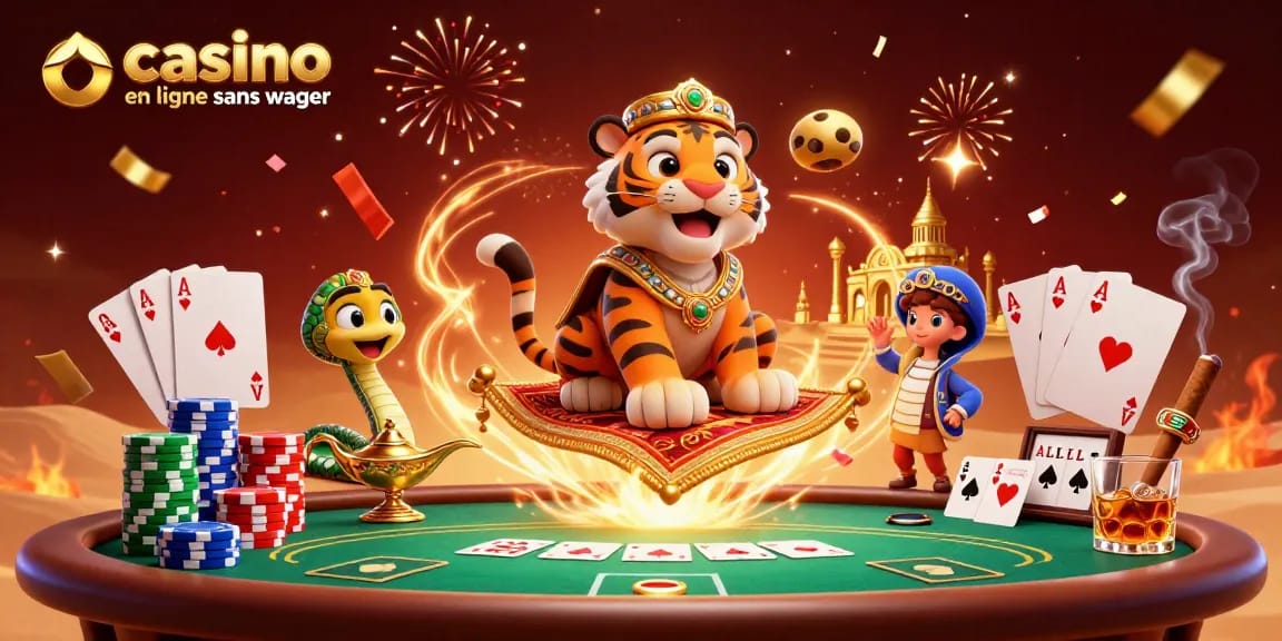 Jouez sur un casino en ligne sans wager avec des graphismes époustouflants et des éléments de jeu captivants.
