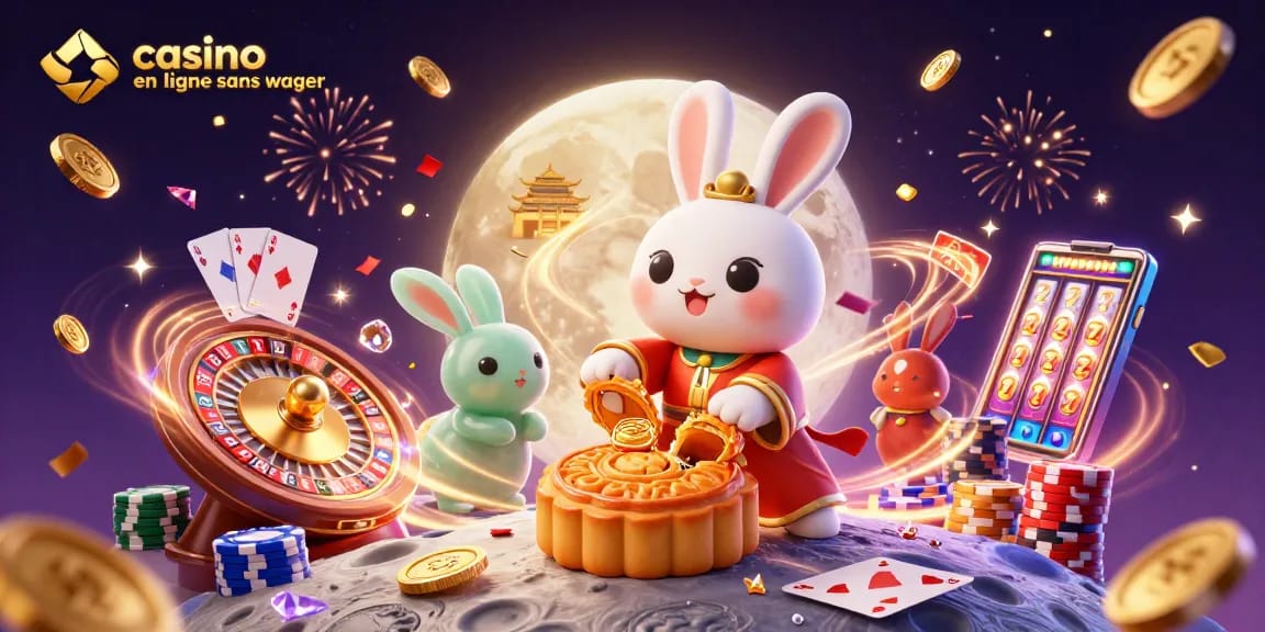 Profitez de l'expérience d'un casino en ligne sans wager avec une illustration révélant des jetons de poker.