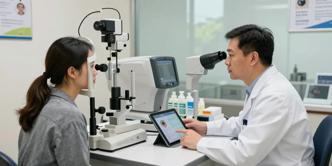 Patient consultation at SNU Eye Clinic discussing 千葉県 icl options with personalized care.