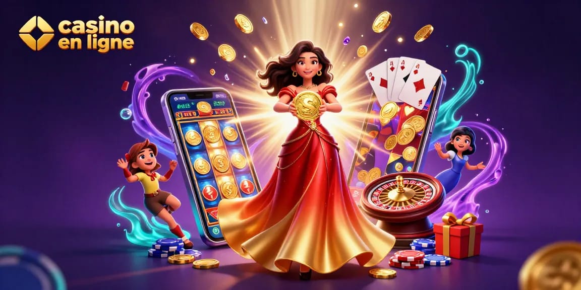 Jouez à des jeux de casino en ligne captivants avec des personnages époustouflants et des visuels vibrants.