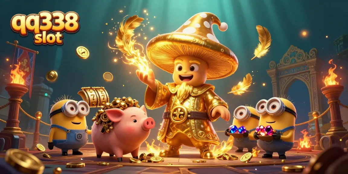 Experience thrilling gameplay with qq338 slot, featuring dynamic characters and gambling elements.