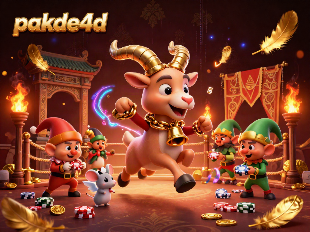 Experience the thrill of pakde4d with a lively holiday-horror casino scene filled with action and animated characters.