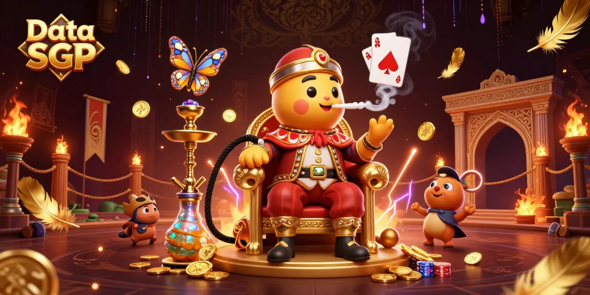 Win big with Data SGP in a vibrant 3D illustration of a casino scene