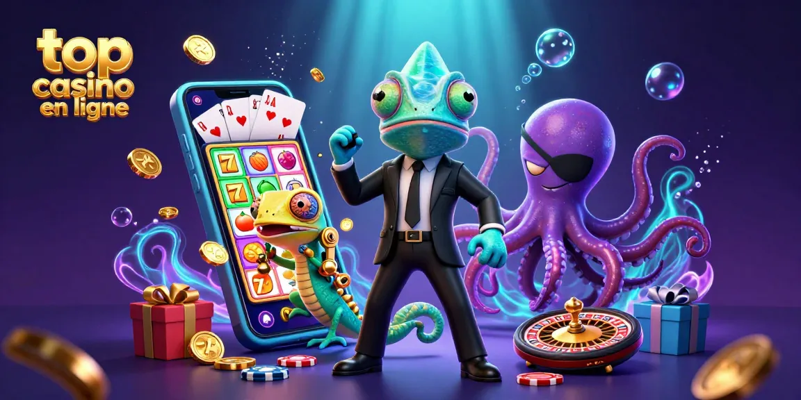 Gagnez avec des machines à sous au top casino en ligne, agent caméléon et gadgets dorés.