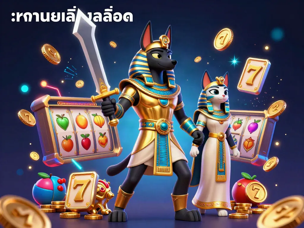 ทดลองเล่นสล็อตด้วยภาพวาด 3 มิติที่แสดงความตื่นเต้นในคาสิโนและสล็อตที่แตกต่างกัน