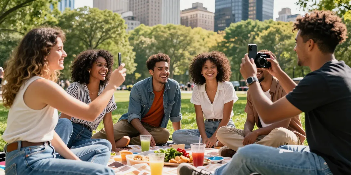 Friends at batmanloyal.com outdoor gathering, enjoying vibrant urban lifestyle