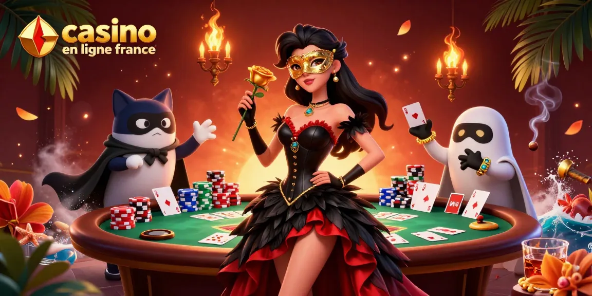Participez à des jeux palpitants au casino en ligne France avec une action de poker vibrante et une ambiance élégante.