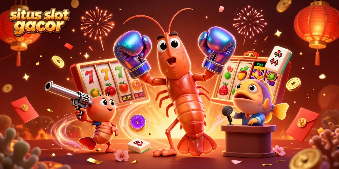 Experience thrilling jackpots at situs slot gacor with colorful slot reels and vibrant characters.