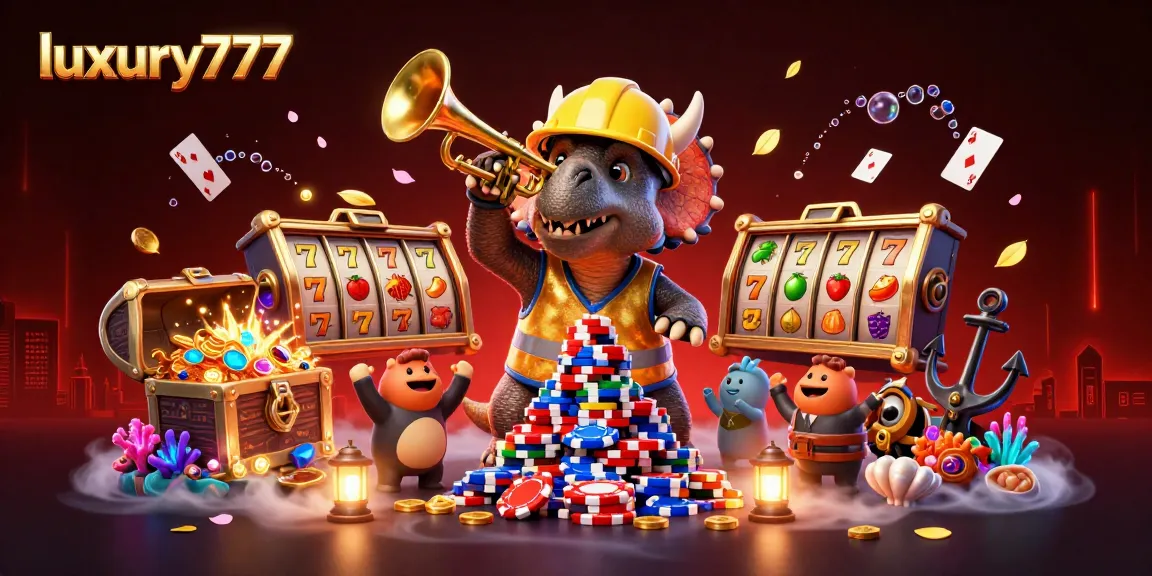 Engage with luxury777 by spinning slot reels amidst a vibrant celebration of gaming excitement.