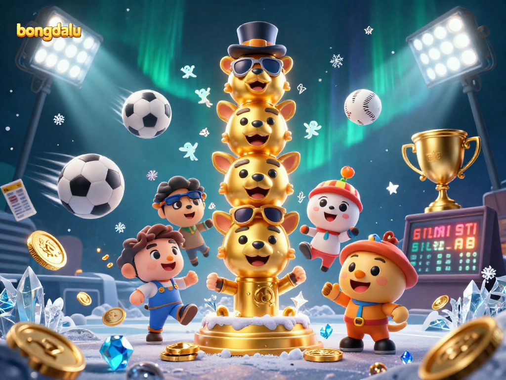 Bet on thrilling sports action with Bongdalu's vibrant gambling scene featuring dynamic sports elements.