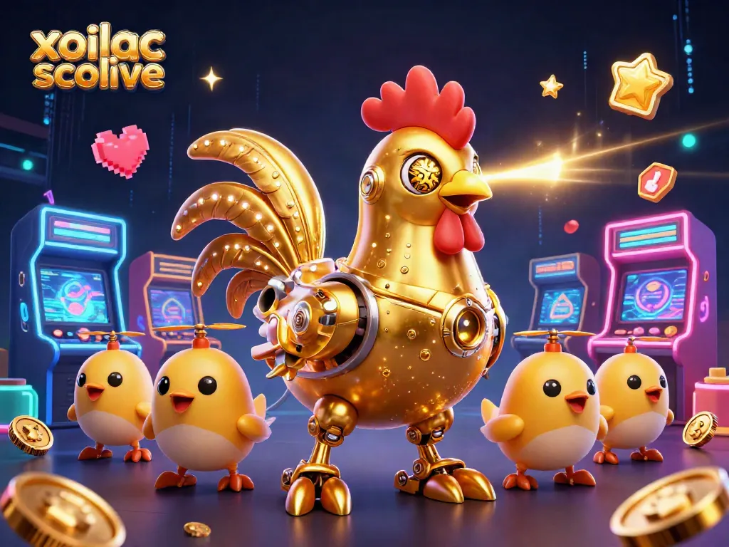 Engage with the immersive world of xoilac socolive, showcasing vibrant casino elements in a dynamic 3D scene.