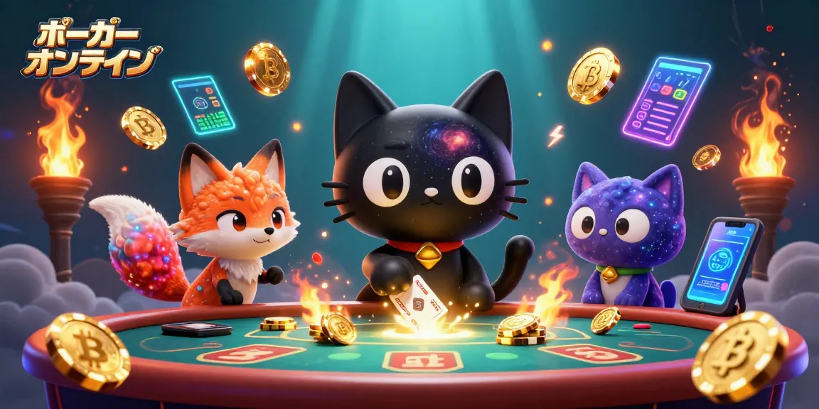 ポーカー オンラインで楽しむ、重力に惹かれる猫とネビュラフォックスの賑やかな宇宙カジノ描写。