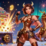 Engage in thrilling gameplay at slot777 gacor with vibrant visuals, showcasing jackpot excitement and rich casino elements.