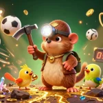 Engage with iwin club in a thrilling treasure hunt within a vibrant 3D casino scene.