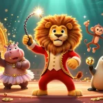 Experience vibrant gameplay with sunwin chính chủ featuring lively circus characters amidst treasure!