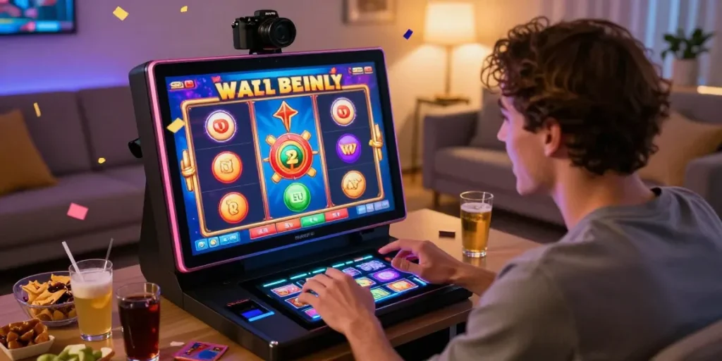 Pengguna bermain slot gacor di diana4d dengan suasana ceria dan mengasyikkan.