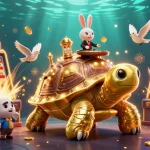 Engage with Keluaran Hk as a golden tortoise casino scene bursts with excitement and winnings.
