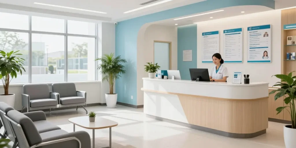 Hair transplant turkey consultation in a modern healthcare clinic focused on patient care and advanced medical services.