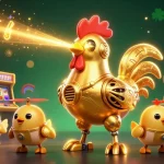 Gioca nei siti casino non AAMS e immergiti in un mondo di divertimento con il nostro robot gallo futuristico e i droni pulcini.