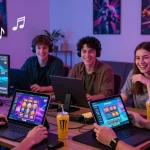 Engaging gaming atmosphere with players exploring situs haha178 platform and vibrant visuals.