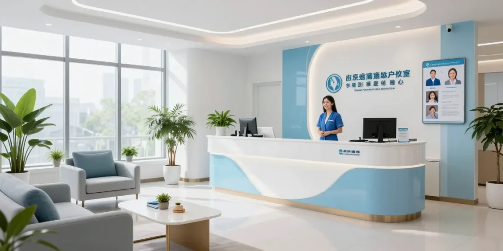 Hair transplant Turkey - compassionate doctor consultation in a modern health clinic, providing high-quality patient care.