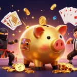 Plongez dans l'univers des jeux avec le top casino en ligne : un sumo en or et des personnages épiques!
