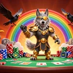 Placer des paris sur un site paris sportif hors ARJEL avec un personnage de loup inspiré de la mythologie nordique.