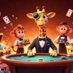 Jouer sur un casino en ligne paysafecard avec des illustrations 3D vibrantes et dynamiques.