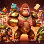 Emportez votre expérience au top casino en ligne avec un gorille puissant, un caméléon et une tortue sage!