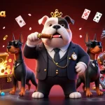 Filoteapasta showcases a mafia boss bulldog in a casino filled with treasures.