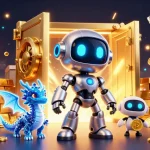 Plongez dans l'univers des jeux avec ce casino fiable en ligne animé par un robot futuriste et un dragon IA